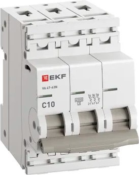 Выключатель автоматический EKF PROxima ВА 47-63N / M634310C