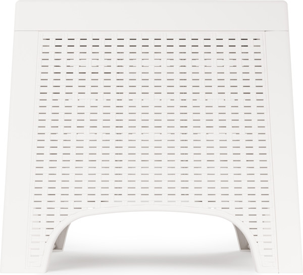 Кофейный столик садовый Альтернатива Ротанг Лайт М8910 (белый)