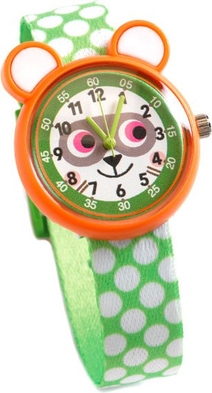 Часы наручные детские Djeco Енот / DD00427 - фото