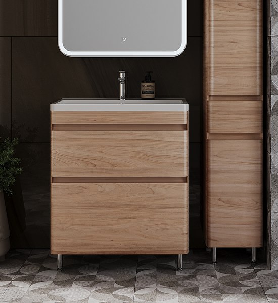 Тумба под умывальник Symbolite Атлантика 70 Люкс Plus - фото