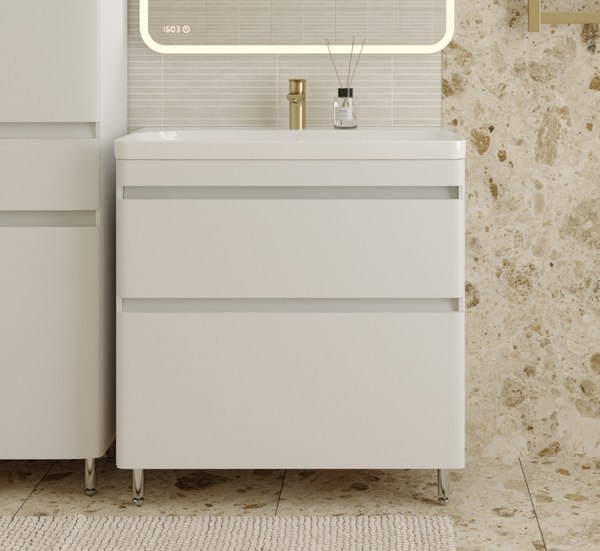 Тумба под умывальник Symbolite Атлантика 80 Люкс Plus - фото