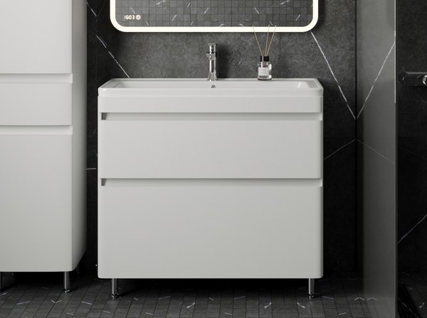 Тумба под умывальник Symbolite Атлантика 90 Люкс Plus - фото