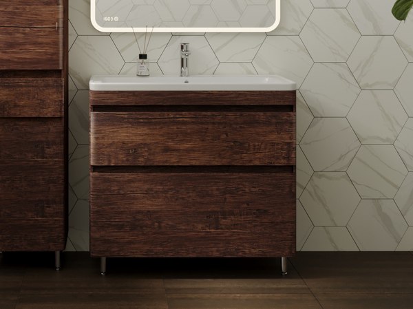 Тумба под умывальник Symbolite Атлантика 90 Люкс Plus - фото