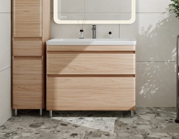 Тумба под умывальник Symbolite Атлантика 100 Люкс Plus - фото