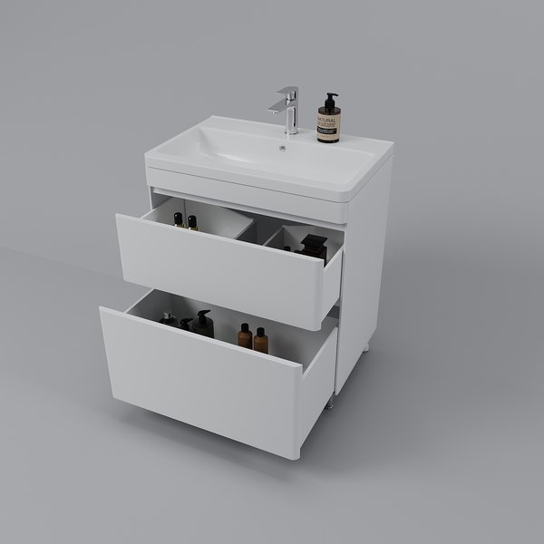 Тумба под умывальник Symbolite Атлантика 70 Люкс Plus