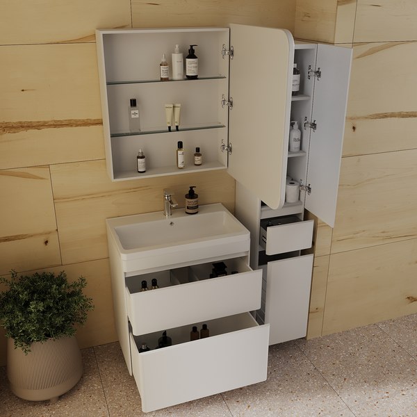 Тумба под умывальник Symbolite Атлантика 70 Люкс Plus