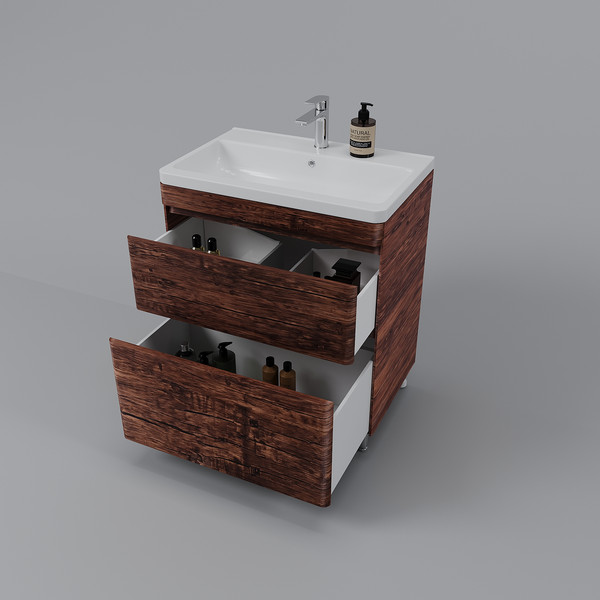 Тумба под умывальник Symbolite Атлантика 70 Люкс Plus