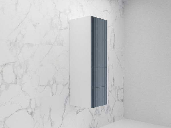 Шкаф-полупенал для ванной Symbolite Стокгольм 36 2 ящика