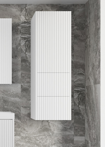 Шкаф-полупенал для ванной Symbolite Стокгольм 36 2 ящика - фото