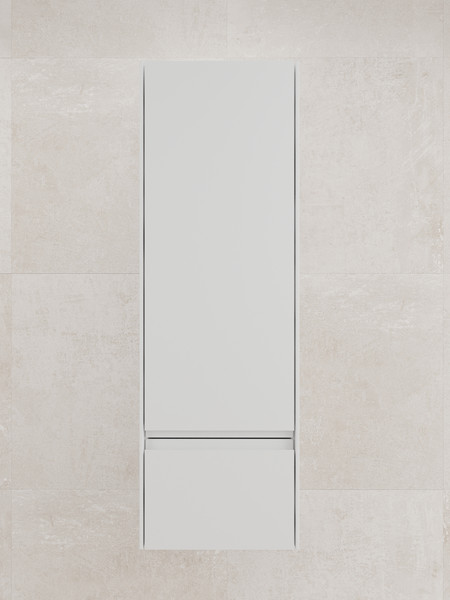 Шкаф-полупенал для ванной Symbolite Лима 36 Plus 1 ящик - фото