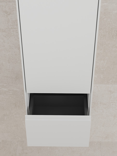 Шкаф-полупенал для ванной Symbolite Лима 36 Plus 1 ящик