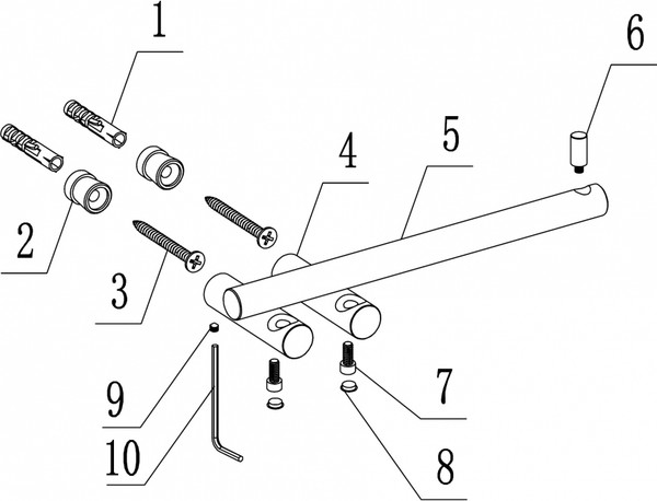 Держатель для туалетной бумаги Abber Osten 316 AA1831BGG