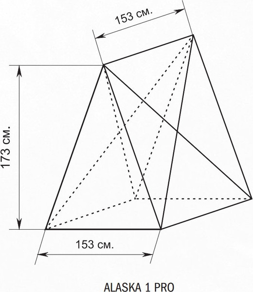 Палатка Canadian Camper Alaska 1 Pro