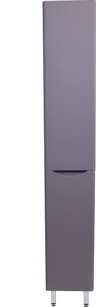 Шкаф-пенал для ванной Symbolite Бергамо Люкс Plus с корзиной