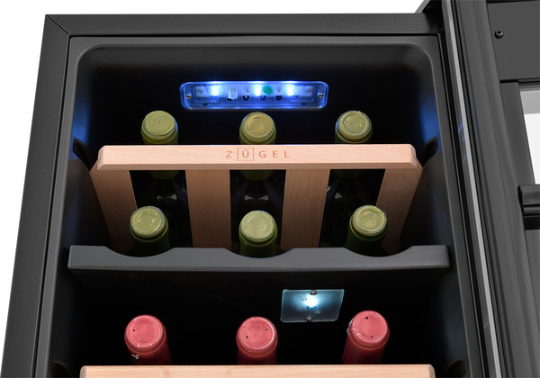 Винный шкаф Zugel ZTWF182DX