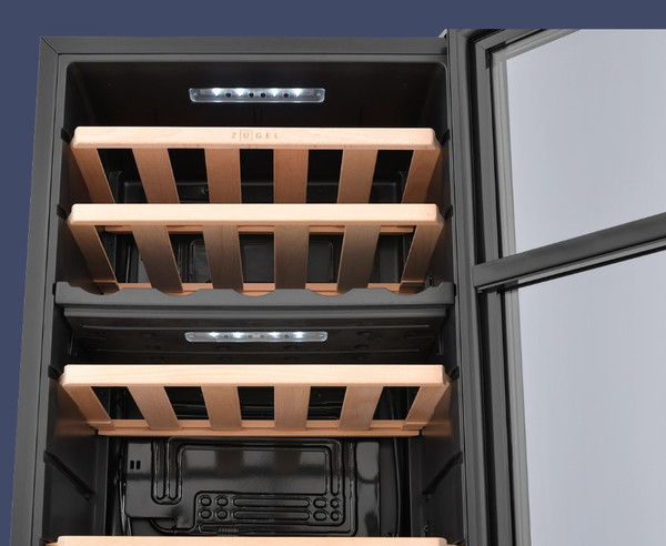 Винный шкаф Zugel ZCWF331DB