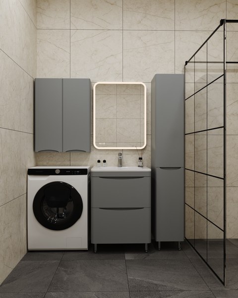 Тумба под умывальник Symbolite Бергамо мини 60 Люкс Plus 2 ящика