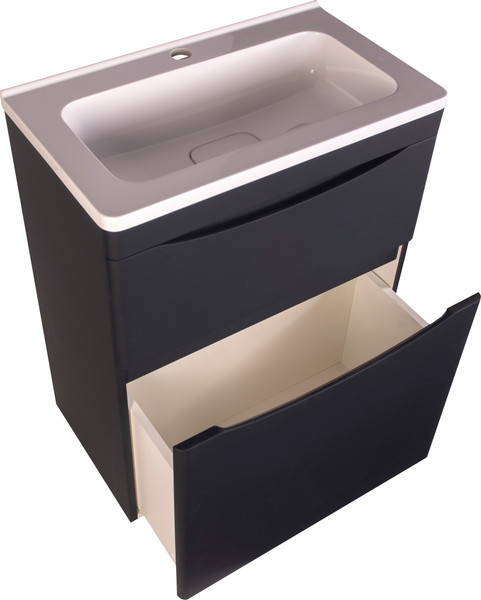 Тумба под умывальник Symbolite Бергамо мини 60 Люкс Plus 2 ящика