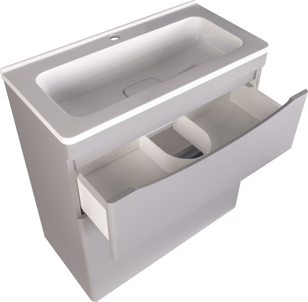 Тумба под умывальник Symbolite Бергамо мини 70 Люкс Plus 2 ящика