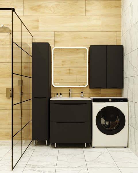 Тумба под умывальник Symbolite Бергамо мини 70 Люкс Plus 2 ящика