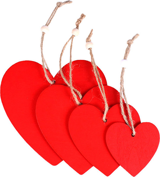 Набор новогодних подвесок Darvish Сердце / DV-H-1344 - фото