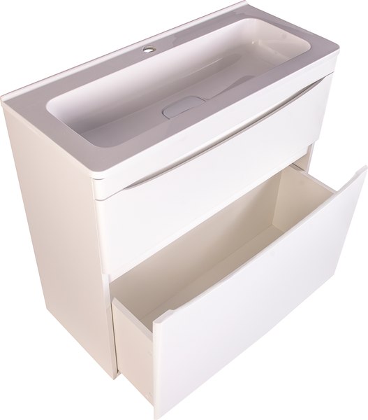 Тумба под умывальник Symbolite Бергамо мини 90 Люкс Plus 2 ящика