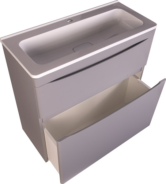 Тумба под умывальник Symbolite Бергамо мини 90 Люкс Plus 2 ящика