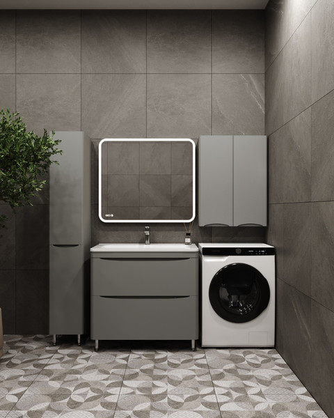 Тумба под умывальник Symbolite Бергамо мини 90 Люкс Plus 2 ящика