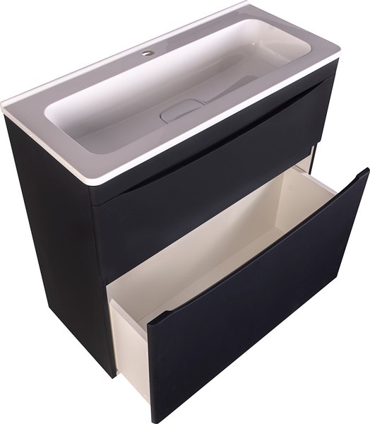 Тумба под умывальник Symbolite Бергамо мини 90 Люкс Plus 2 ящика