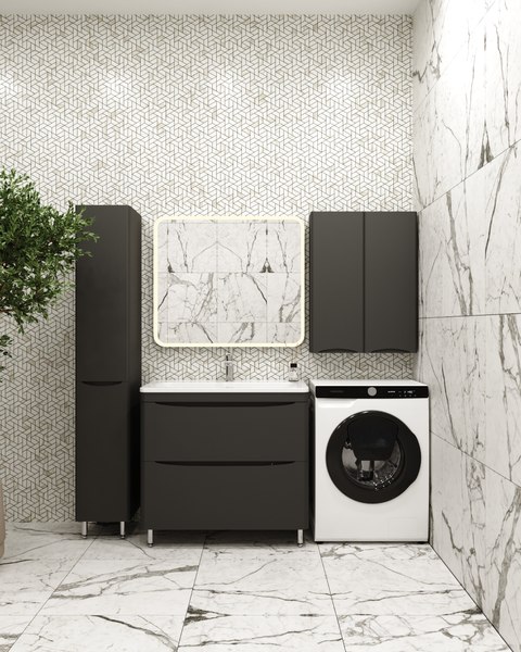 Тумба под умывальник Symbolite Бергамо мини 90 Люкс Plus 2 ящика