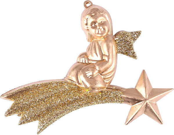Набор новогодних подвесок Darvish Ангел на звезде / DV-C-127 - фото