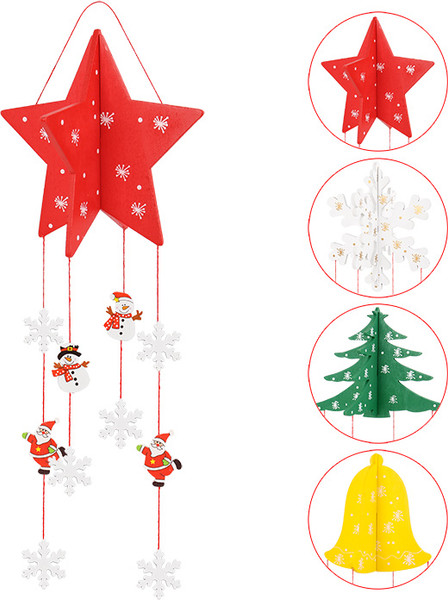 Подвеска новогодняя Darvish 3D mix / DV-C-332