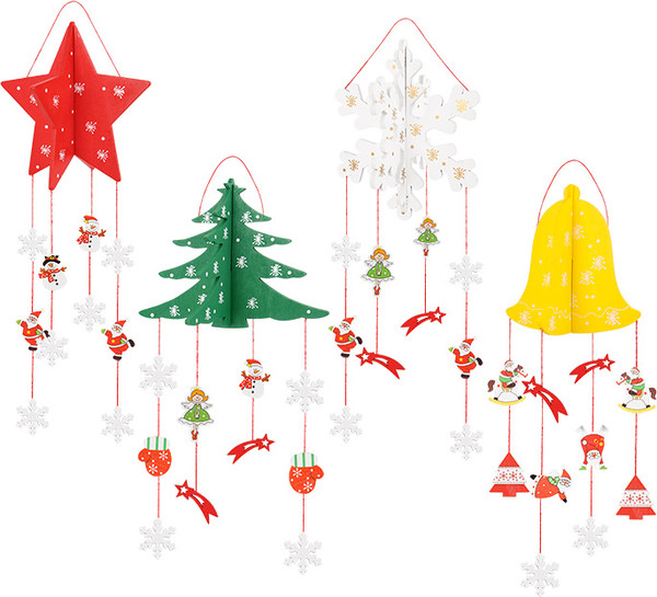 Подвеска новогодняя Darvish 3D mix / DV-C-332