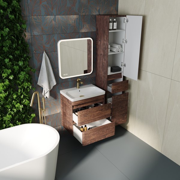 Тумба под умывальник Symbolite Атлантика 60 Люкс Plus