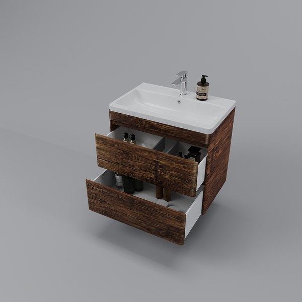 Тумба под умывальник Symbolite Атлантика 70 Люкс Plus