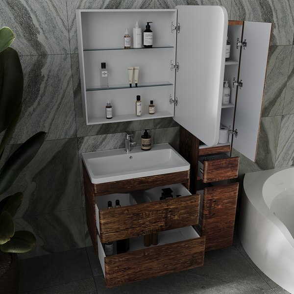 Тумба под умывальник Symbolite Атлантика 70 Люкс Plus