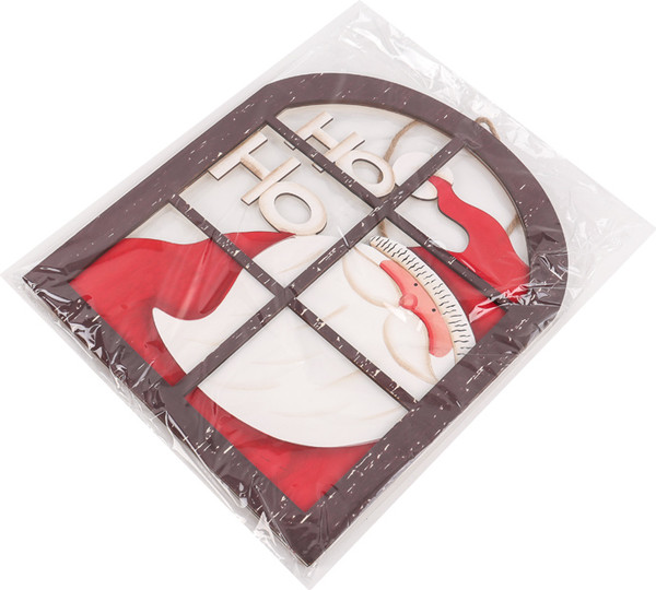 Подвеска новогодняя Darvish Окно с Сантой / DV-C-361