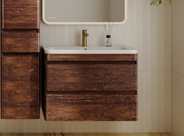 Тумба под умывальник Symbolite Атлантика 80 Люкс Plus - фото