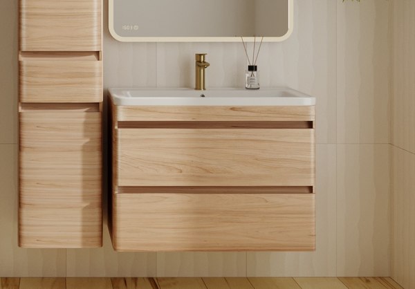 Тумба под умывальник Symbolite Атлантика 80 Люкс Plus - фото