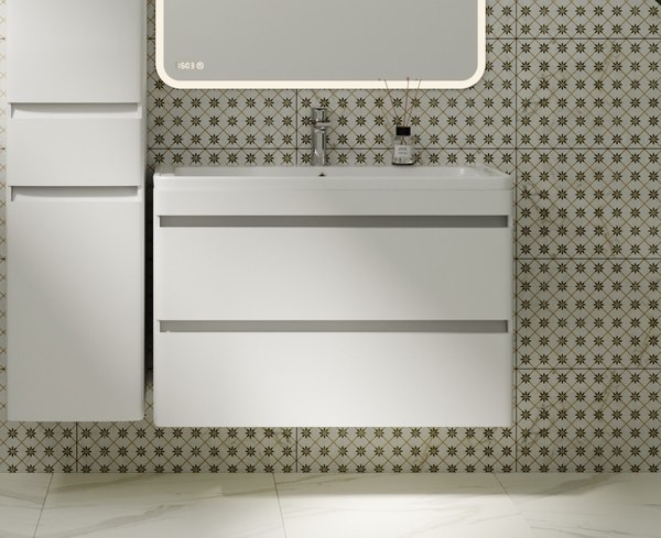 Тумба под умывальник Symbolite Атлантика 90 Люкс Plus - фото