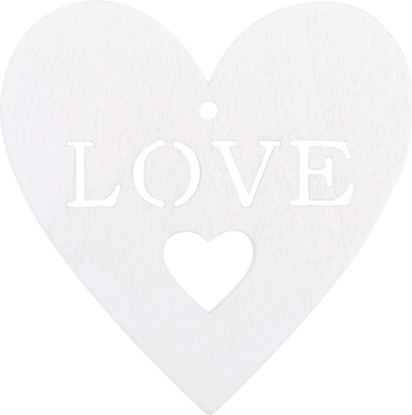 Набор елочных игрушек Darvish Сердечки / DV-H-1790 - фото