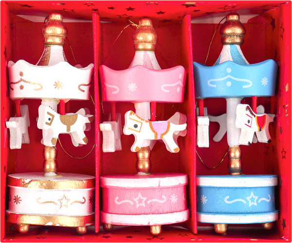 Набор елочных игрушек Darvish Карусель / DV-C-316 - фото