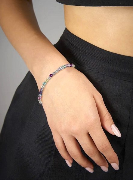 Браслет Wolves Флюорит 5574 - фото