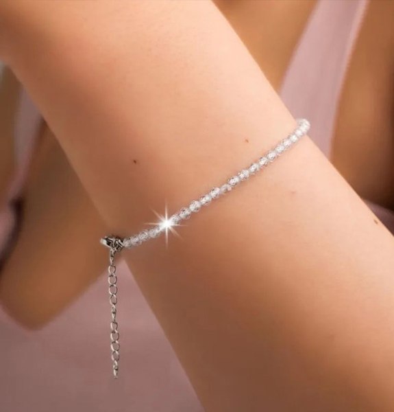 Браслет Wolves Циркон 5608 - фото