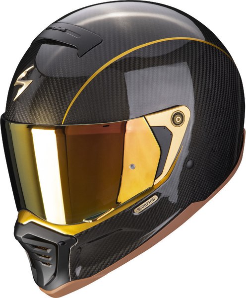 Мотошлем Scorpion Exo HX1 Carbon Se Solid - фото