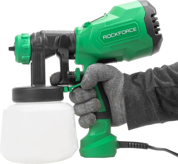 Краскопульт электрический RockForce RF-SG100-640H(59000)