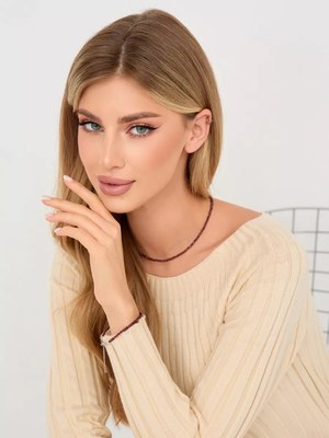 Браслет Wolves Гранат 5914