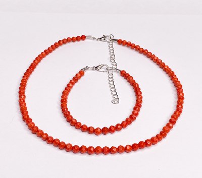 Браслет Wolves Коралл 5948