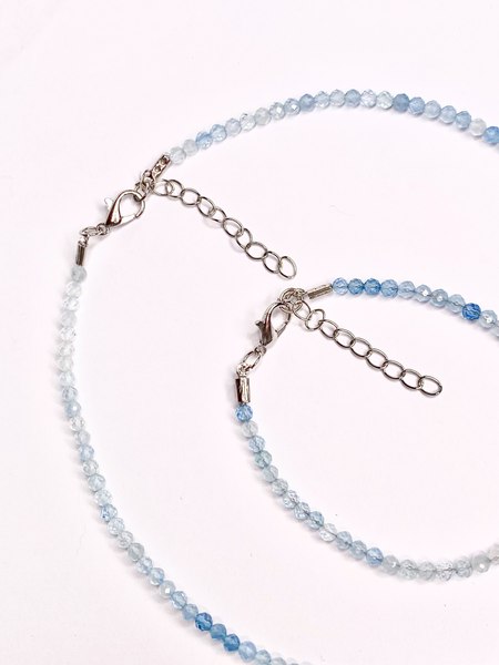 Браслет Wolves Аквамарин 6220