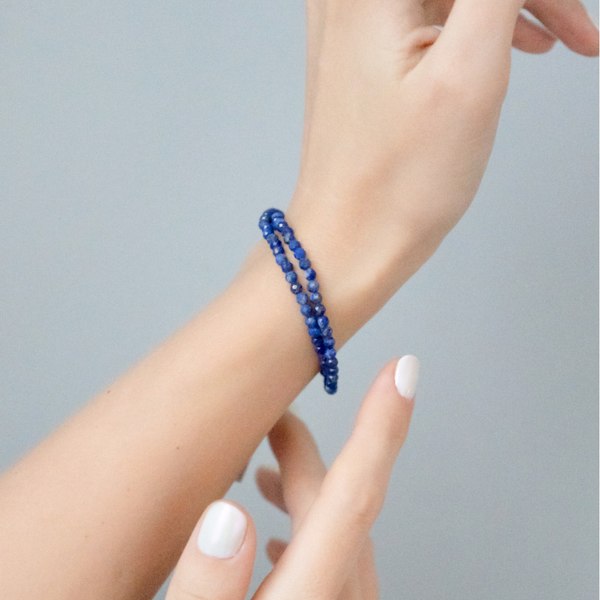 Браслет Wolves Лазурит 6288